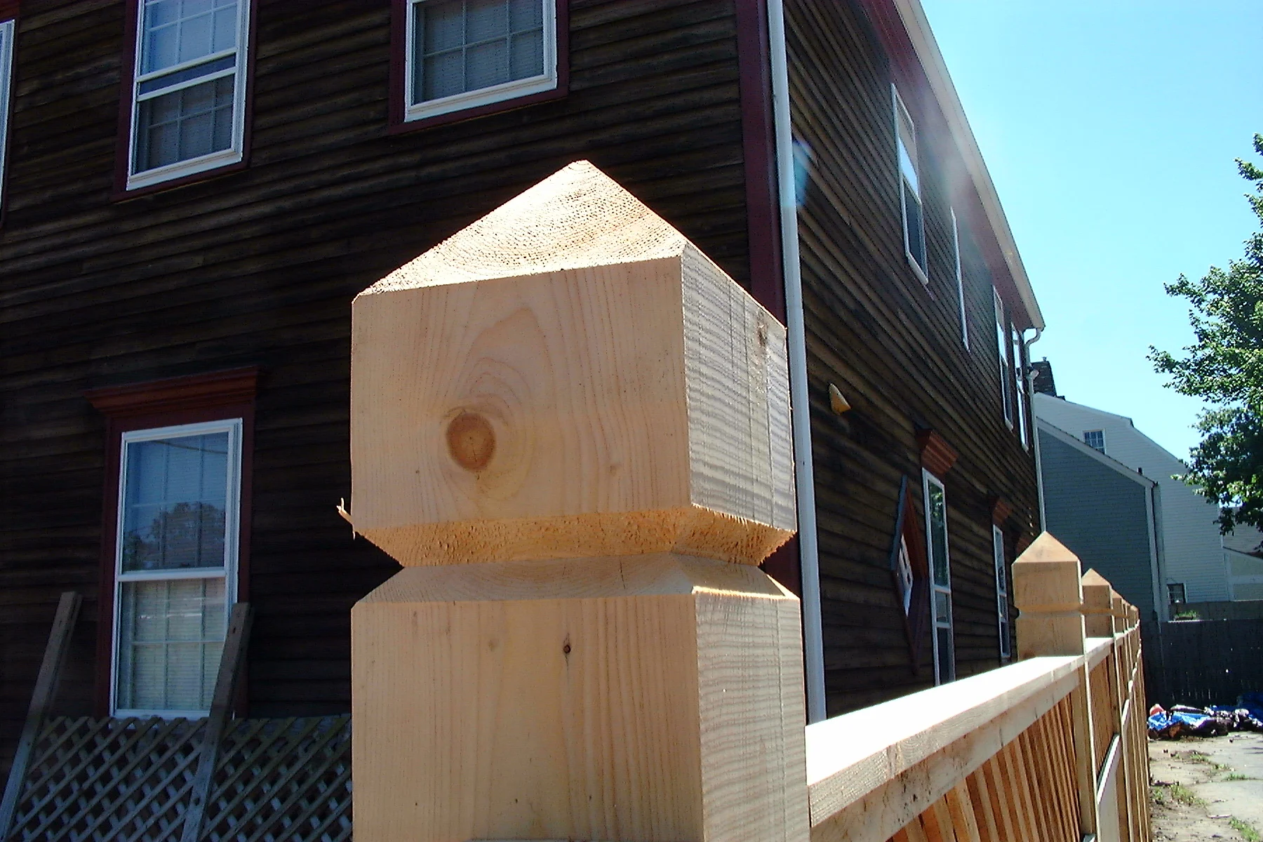 Wood Post Caps, Finials and Trims